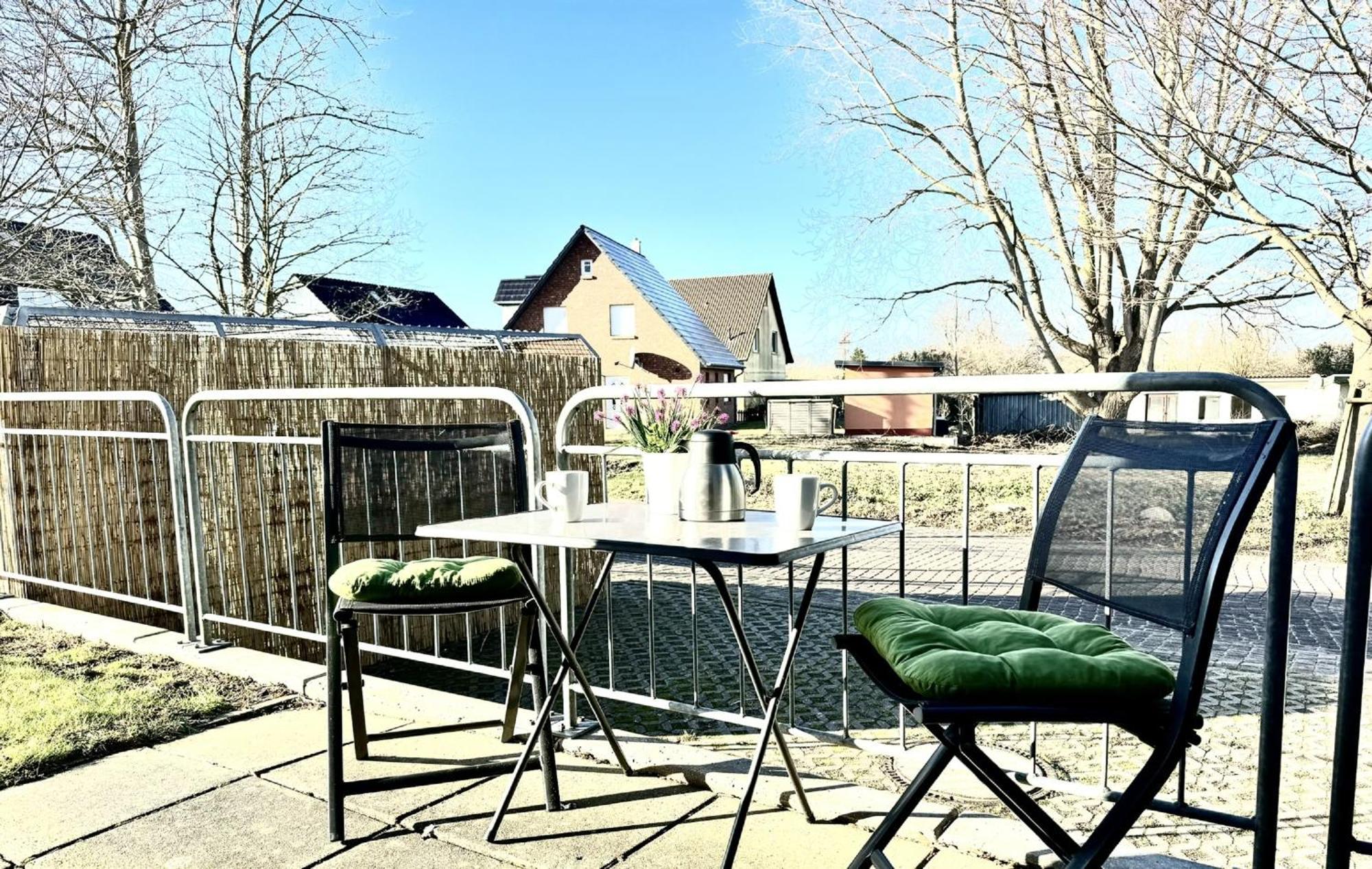 F-1010 Strandhaus Moenchgut Bed&Breakfast Dz 28 Terrasse Strandnah, Inkl Fruehstueck Lobbe Dış mekan fotoğraf